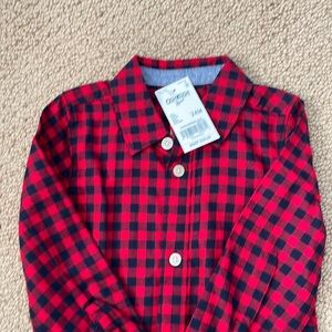 OshKosh plaid shirt